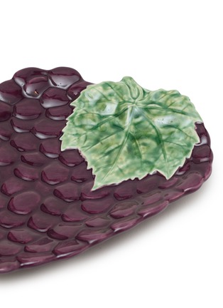 细节 –点击放大 - BORDALLO PINHEIRO - GRAPES 陶瓷甜点盘