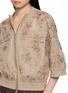  - BRUNELLO CUCINELLI - 花卉刺绣棒球外套