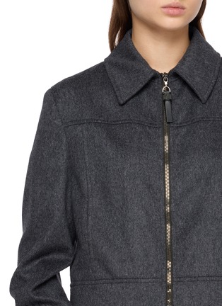  - BRUNELLO CUCINELLI - 拼缝饰线短款拉链夹克
