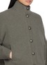  - BRUNELLO CUCINELLI - 立领罗纹羊绒开衫
