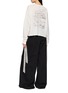 背面 - 点击放大 - ANN DEMEULEMEESTER - NIKKI 标语纯棉上衣