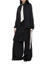 模特儿示范图 - 点击放大 - ANN DEMEULEMEESTER - NIKKI 标语纯棉上衣