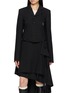 ANN DEMEULEMEESTER MANDA 条纹西装外套