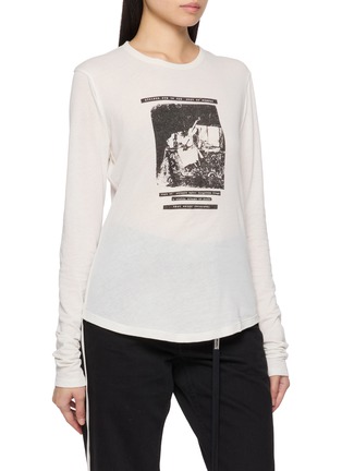 细节 - 点击放大 - ANN DEMEULEMEESTER - DOT 褶皱长袖上衣