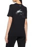 背面 - 点击放大 - ANN DEMEULEMEESTER - FANIE 手写标语印花纯棉 T 恤