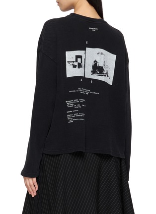 背面 - 点击放大 - ANN DEMEULEMEESTER - NIKITA 印花纯棉 T 恤