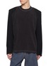 MM6 MAISON MARGIELA 拼接长袖圆领上衣