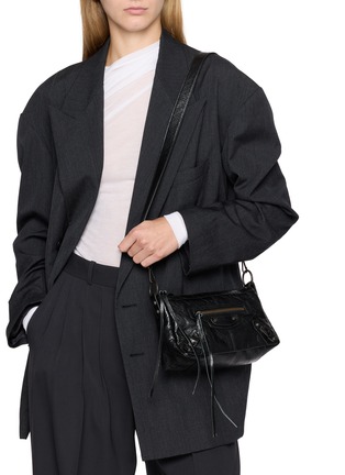 模特儿示范图 - 点击放大 - BALENCIAGA - 迷你 LE CITY 皮革单肩包