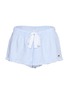 SKIMS COTTON POPLIN 褶裥饰短裤
